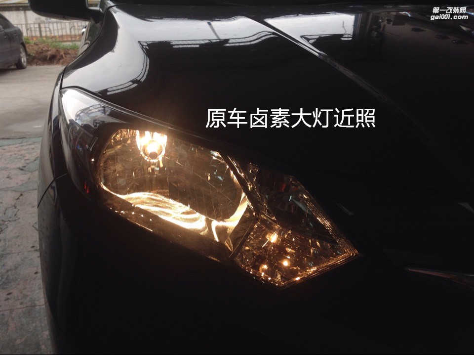 廣州汽車改裝 本田繽智大燈升級海拉5雙光透鏡+飛利浦套裝