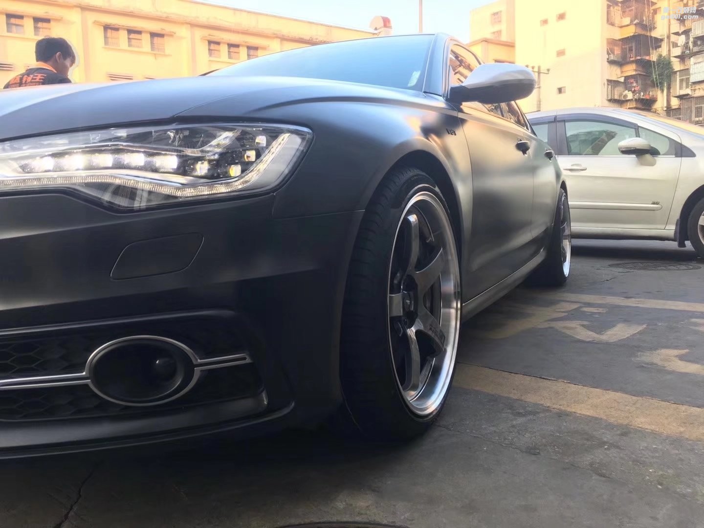 奧迪，換 橫濱 GT  20寸 完工！