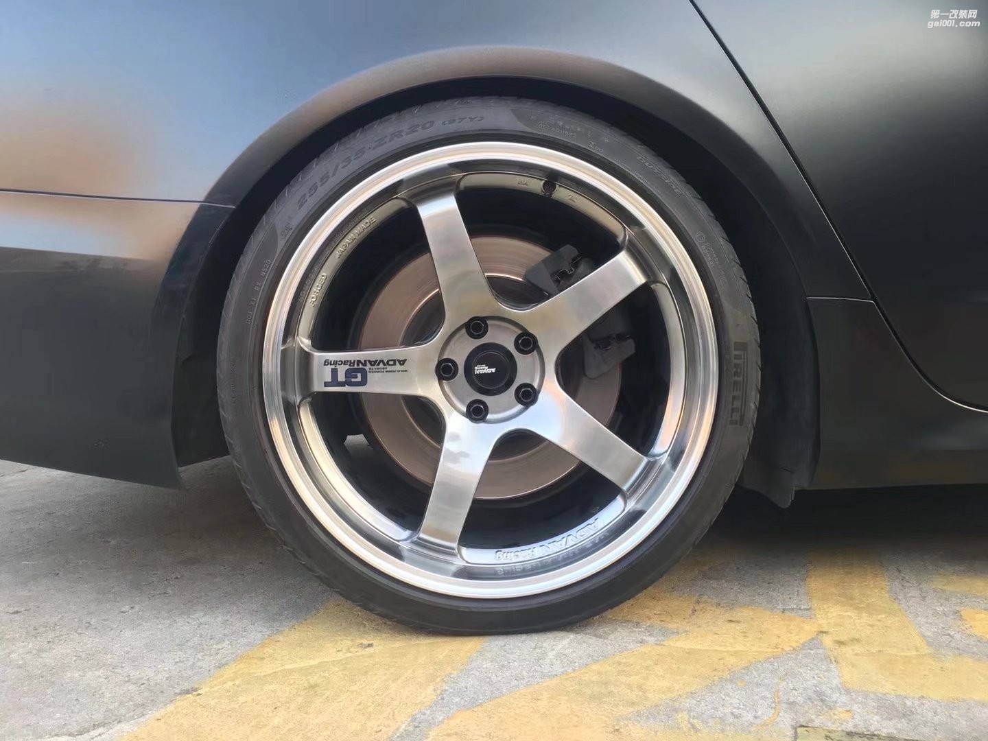 奧迪，換 橫濱 GT  20寸 完工！