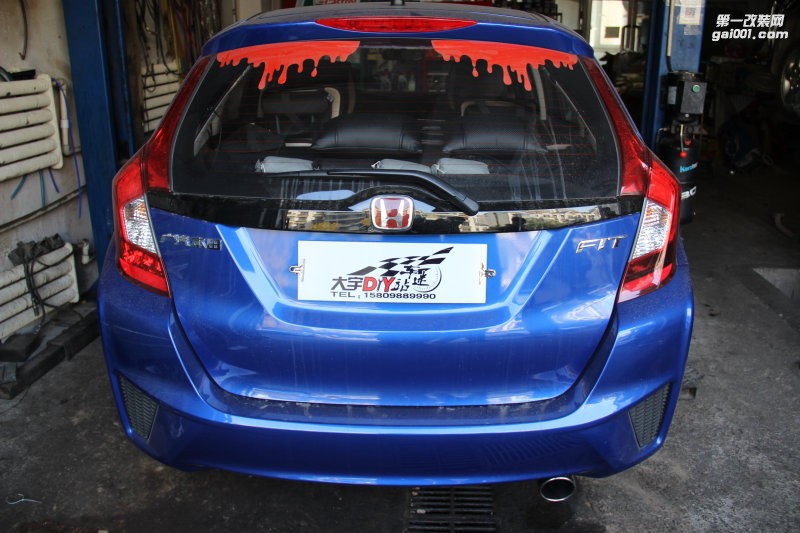 大宇車(chē)迷站 飛度GK5升級(jí)RES全段閥門(mén)排氣系統(tǒng)