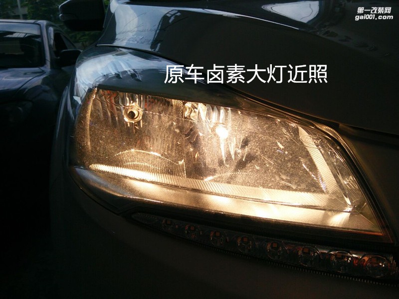 廣州車燈升級 福特翼虎大燈升級氙氣大燈海拉5透鏡-案例分享