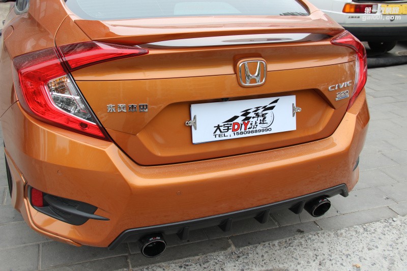 大宇車迷站 10代本田思域 改裝升級(jí)AP5200剎車套裝