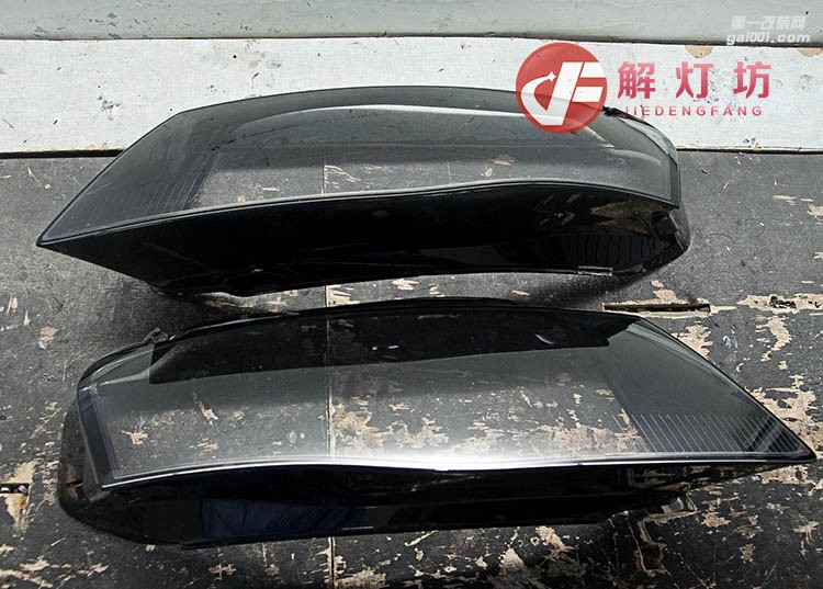 北京車燈翻新維修改燈店【解燈坊】奧迪A4翻新車燈燈罩案例