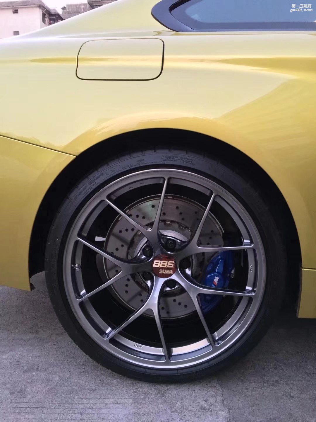 寶馬 M4 換 全新 BBS RID 20寸 ，完工！