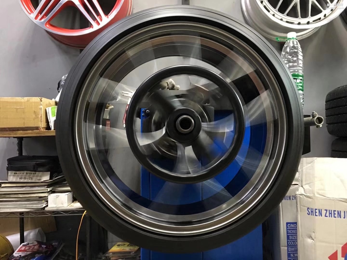 寶馬 M4 換 全新 BBS RID 20寸 ，完工！