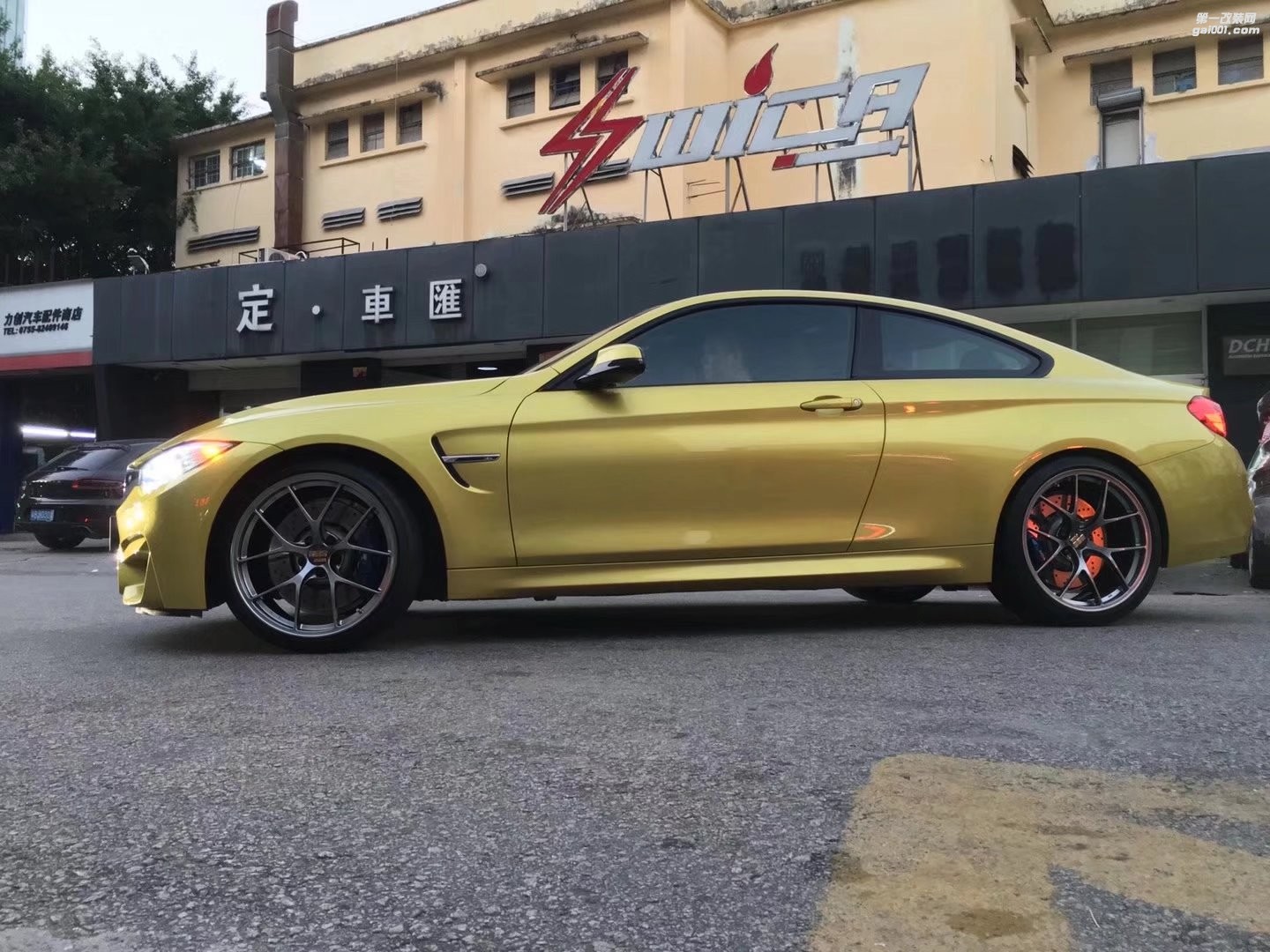 寶馬 M4 換 全新 BBS RID 20寸 ，完工！