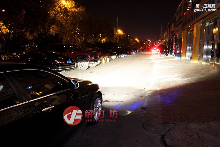 北京ATSL改燈店【解燈坊】分享凱迪拉克ATSL改海拉5雙光透鏡阿帕7套裝