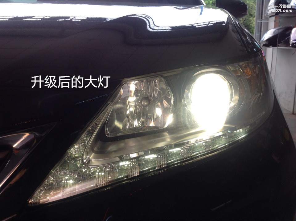 廣州車燈升級 雷克薩斯大燈改裝海拉5透鏡飛利浦套裝