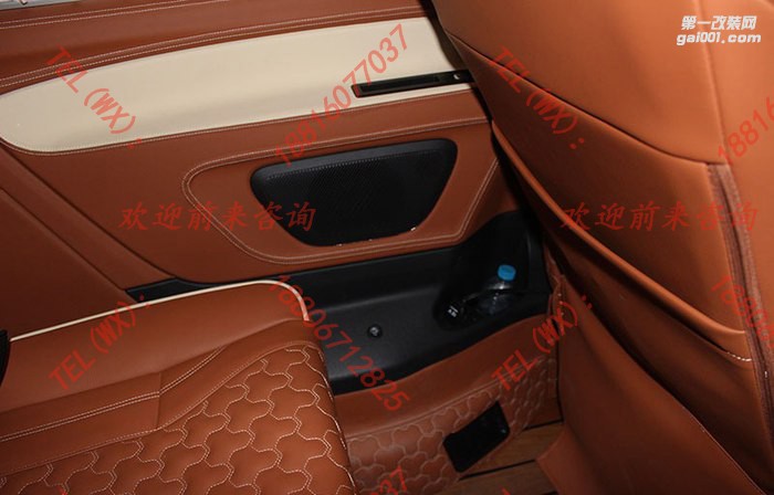 奔馳V260內(nèi)飾豪華改裝
