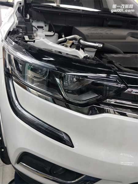 【西寧精藝精車燈改裝】雷諾科雷傲汽車大燈改裝升級海拉5