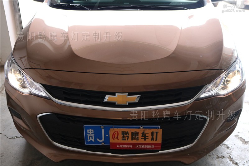 貴陽科沃茲車燈改裝海拉五雙光透鏡 大燈升級 科沃茲改燈 黔鷹車燈