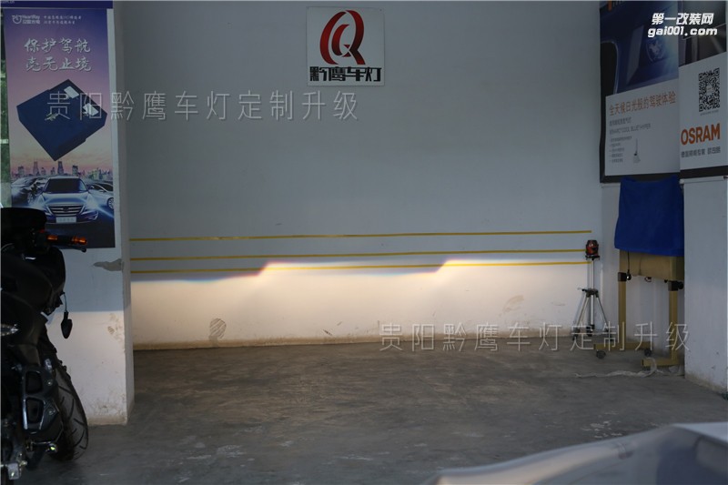 貴陽科沃茲車燈改裝海拉五雙光透鏡 大燈升級 科沃茲改燈 黔鷹車燈