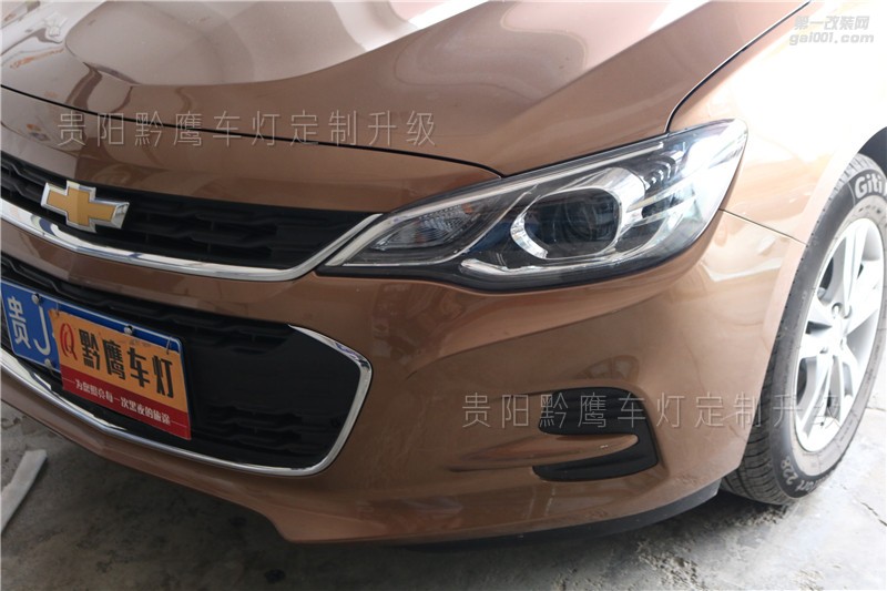 貴陽科沃茲車燈改裝海拉五雙光透鏡 大燈升級 科沃茲改燈 黔鷹車燈