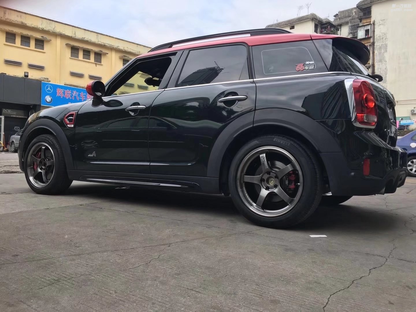 MINI ， 換 橫濱 GT 18寸 完工！