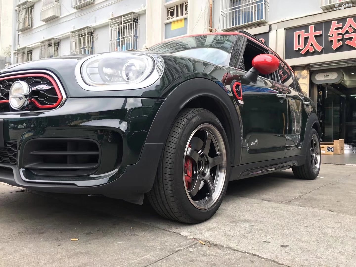 MINI ， 換 橫濱 GT 18寸 完工！