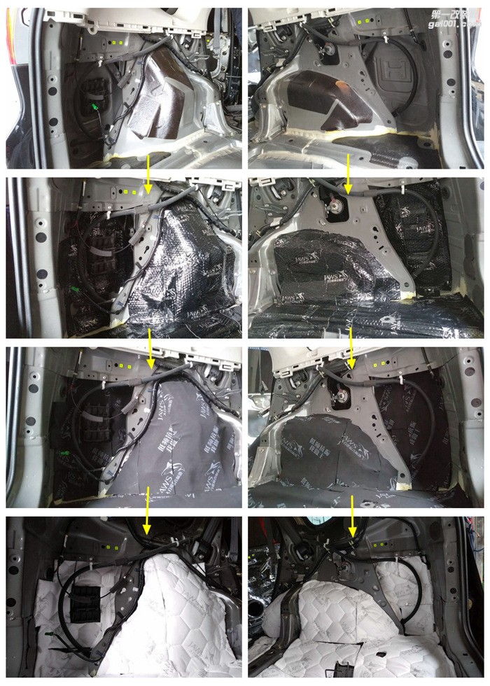 敢問全世界平均每天有多少臺車在做音響隔音改裝？先感受汕頭車韻本田CRV音響高品味制作程序