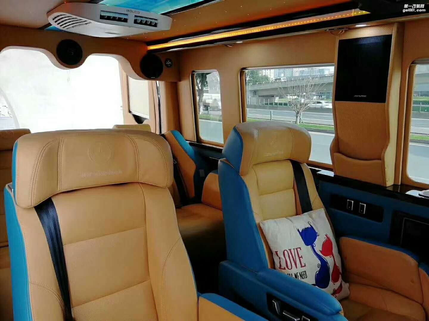 奔馳斯賓特航空座椅，內(nèi)飾改裝