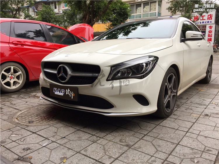 成都銳行奔馳CLA改裝CLA45 AMG款大包圍