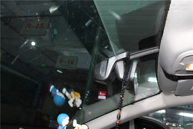 貴陽行車記錄儀標致408隱藏式行車記錄儀案例