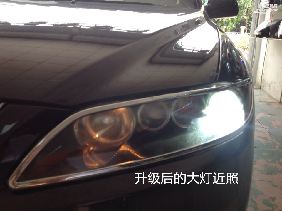 廣州車燈改裝 馬自達6大燈改海拉5雙光透鏡飛利浦4200K套裝