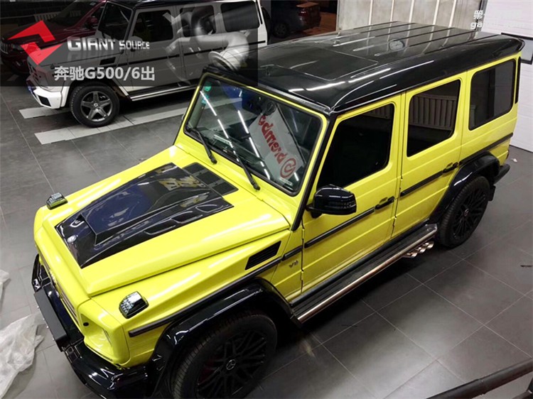 奔馳G500改裝包圍排氣奔馳G63 G55 G550