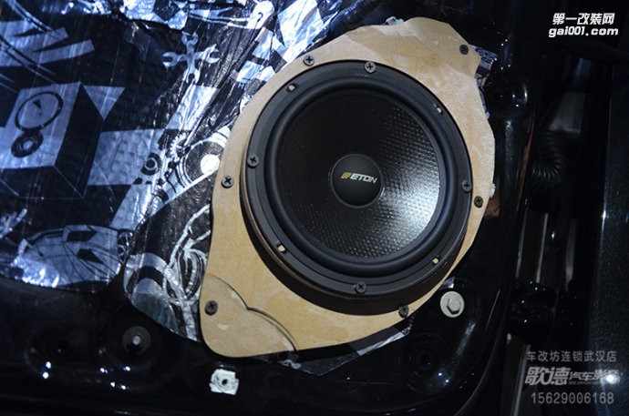 武漢凱迪拉克XT5改裝伊頓和ARC音響 車改坊歌德專業(yè)改裝店