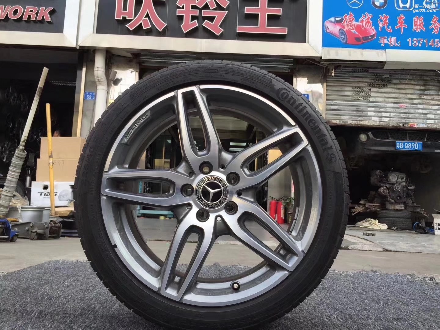 新車拆，奔馳原廠CLA  ? 18寸x7.5J ET52 5×112