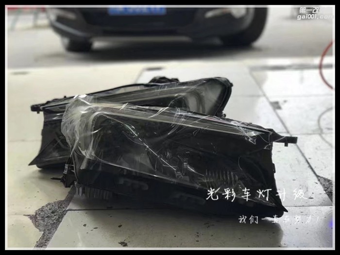 DS6改裝進口海拉五雙光透鏡氙氣燈LED大燈成都光彩改裝大燈