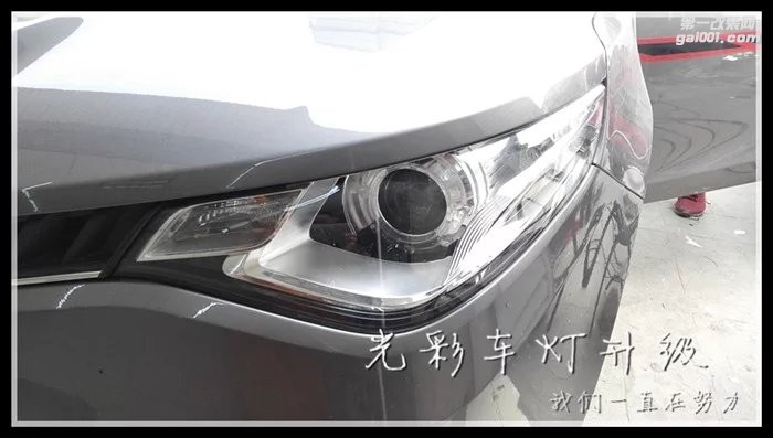 MG GT原車改裝雙光透鏡 氙氣燈 LED大燈 成都光彩車燈