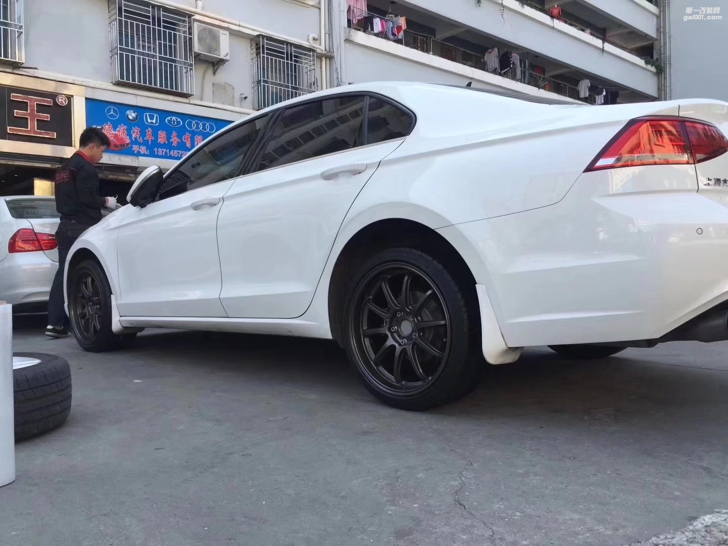 大眾，換 PRODRIVE 18寸 完工！