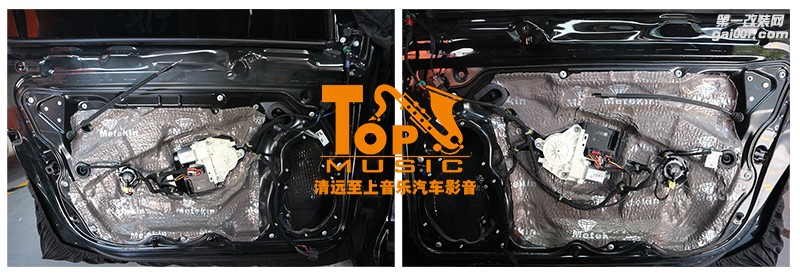 清遠(yuǎn)至上汽車音響大眾速騰全車隔音降噪+音響改裝英國(guó)正弦波 音樂因升級(jí)而動(dòng)聽