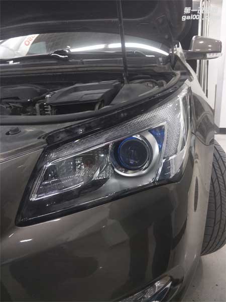 西寧燈光改裝 別克君威精藝精改燈案例-西寧專(zhuān)業(yè)汽車(chē)燈光改裝店