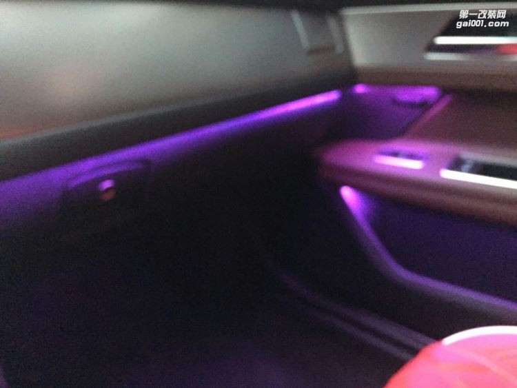 【西安亿之星】捷豹XFL改装8色10色十色原厂专用氛围灯