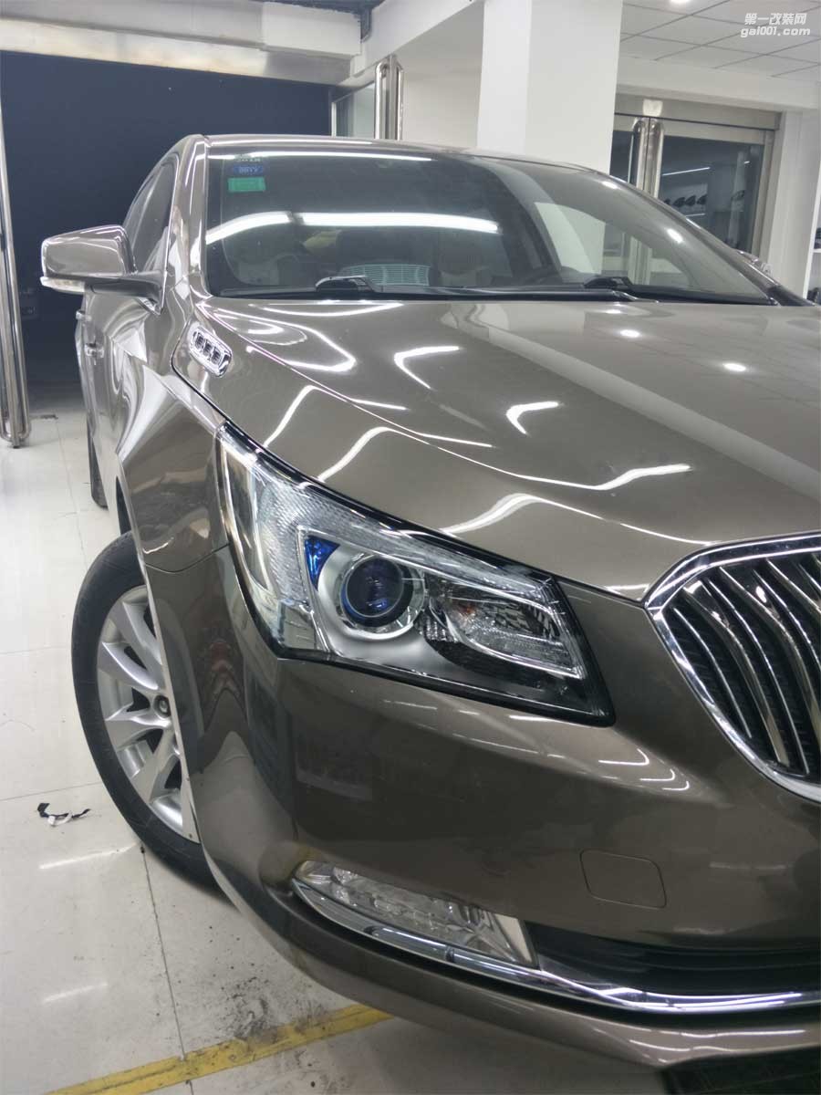 西寧汽車升級(jí)西寧大燈改裝，西寧別克改大燈案例