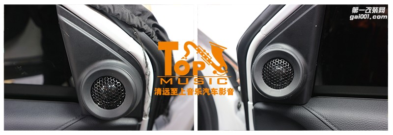 摒棄噪音干擾，靜享音樂，清遠(yuǎn)至上汽車音響本田CRV美特靜隔音+改裝正弦波