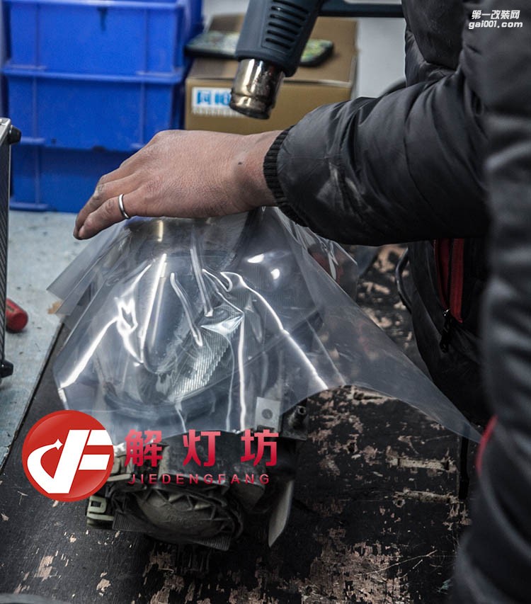 北京馬六改燈店馬自達(dá)6改海拉5透鏡案例