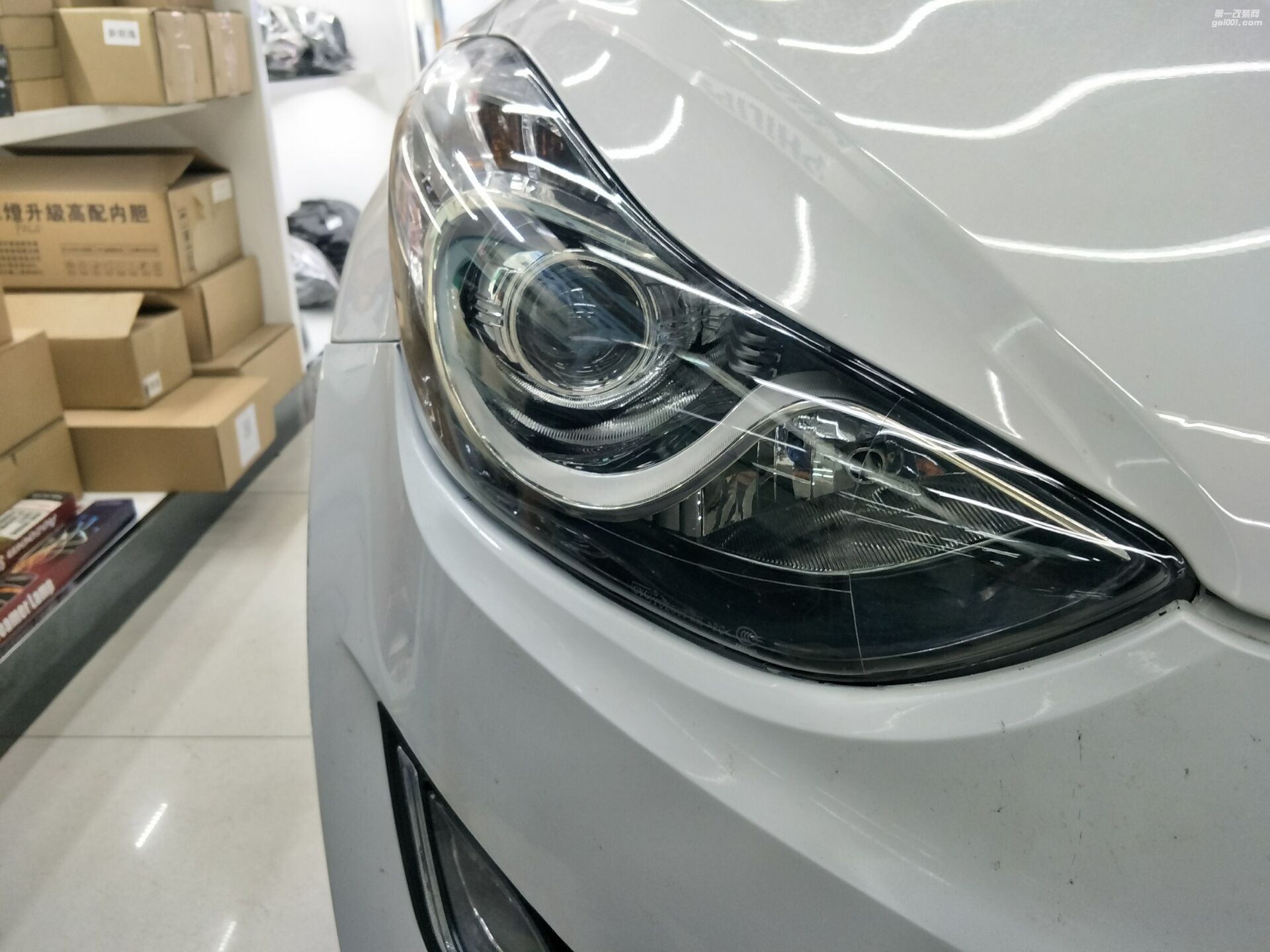 西寧朗動車燈改裝【西寧精藝精】西寧氙氣燈
