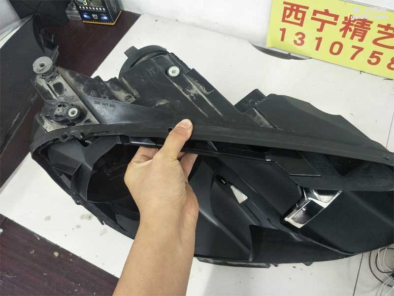 西寧燈光改裝 大眾POLO精藝精改燈案例-西寧專業(yè)汽車燈光改裝店