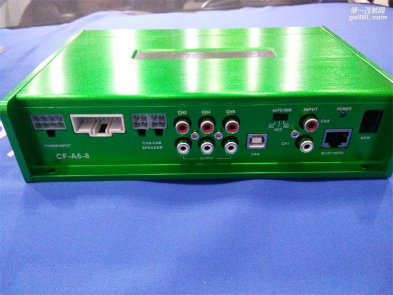 菏澤迅通汽車音響改裝斯柯達明銳升級交叉火力DSPA6-8