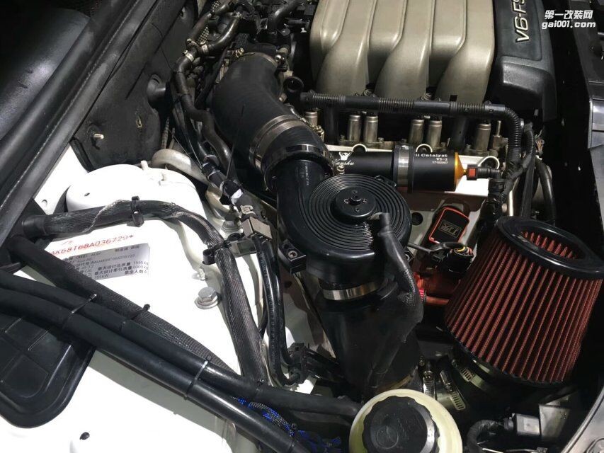 奧迪A5動力性能改裝進氣渦輪增壓鍵程離心式大功率水冷型LX3971S