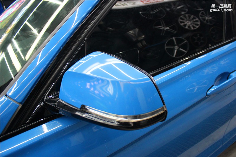 長(zhǎng)沙匯格車研 寶馬3系施工CYS新品阿布扎比藍(lán)