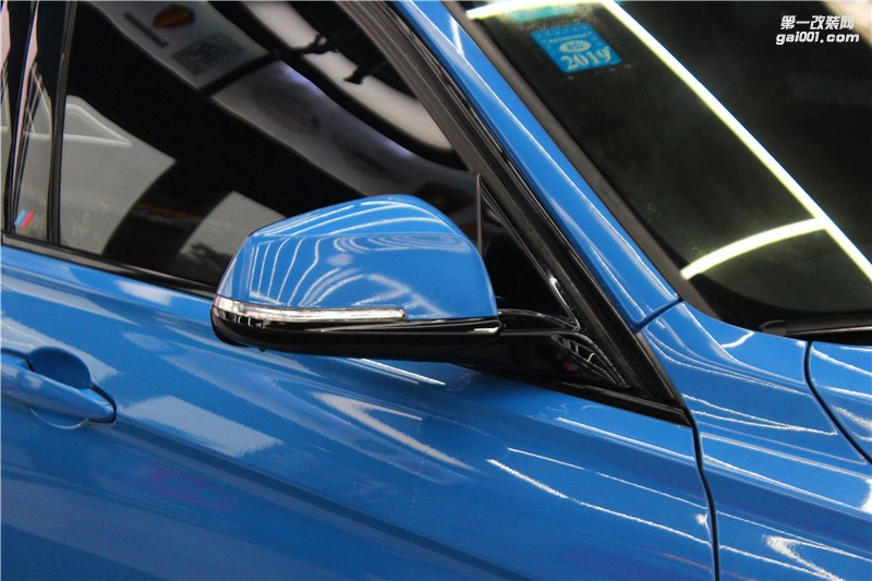 長(zhǎng)沙匯格車研 寶馬3系施工CYS新品阿布扎比藍(lán)