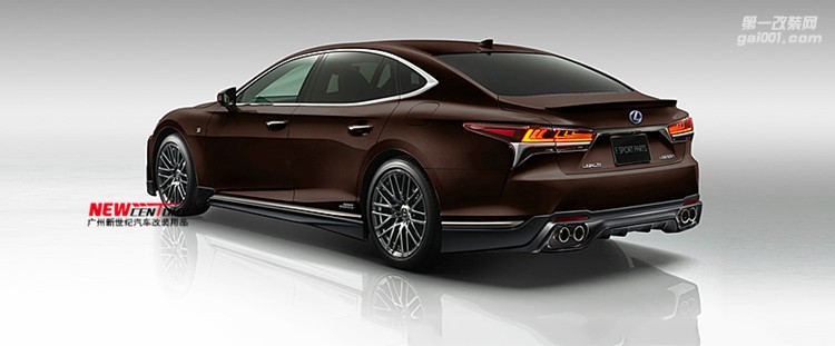 2017款雷克薩斯LS改裝小包圍 LS500 F Sport前唇后唇尾翼正品套件