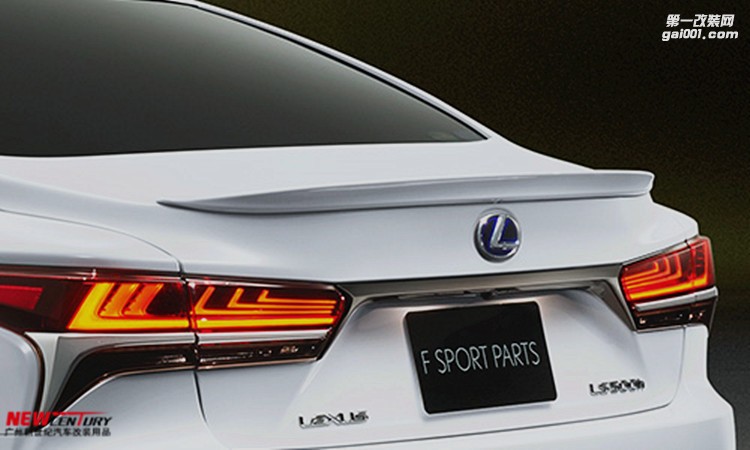 2017款雷克薩斯LS改裝小包圍 LS500 F Sport前唇后唇尾翼正品套件