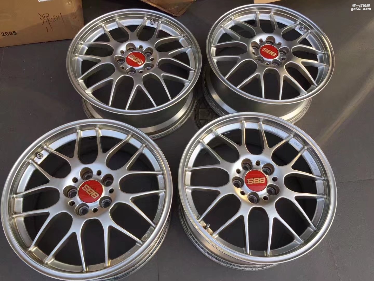 二手，鍛造 BBS RGR 18寸x7.5J ET50 5×114.3
