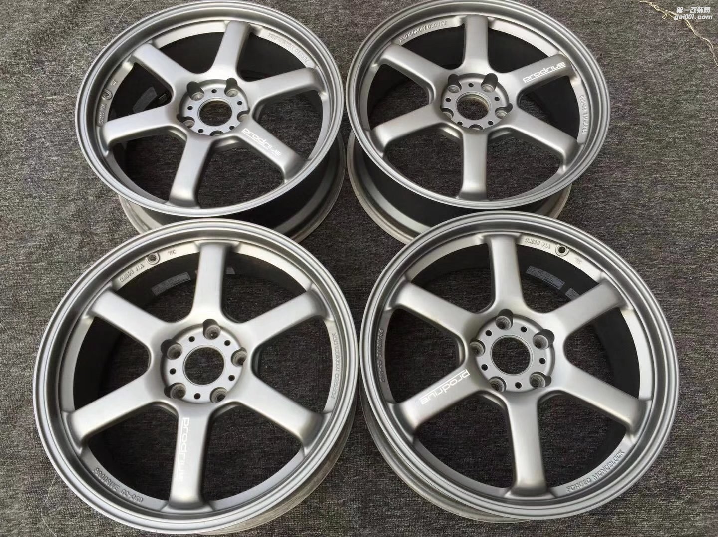 二手，鍛造PRODRIVE GC06D  18寸x7.5J ET44 5×114.3 or 5×112