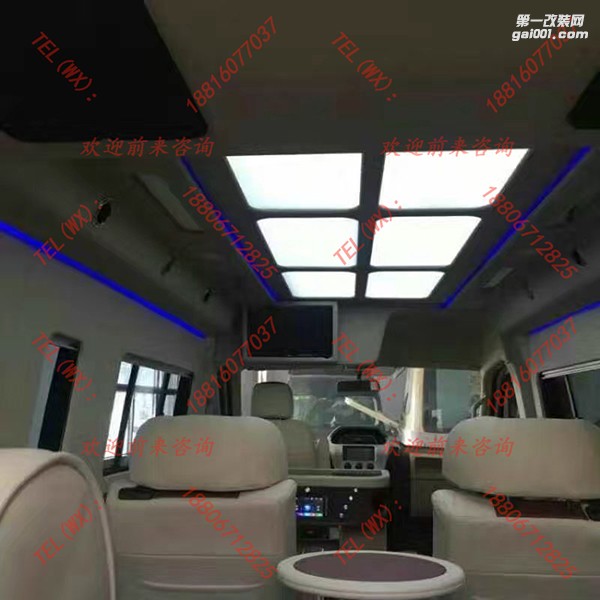 大通v80內(nèi)飾電動航空座椅改裝