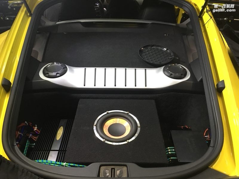汕頭市星悅汽車音響改裝保時捷718也要改音響？這才是真正的汽車發(fā)燒友！勁浪N07搭配創(chuàng)世紀帶來不一樣感受