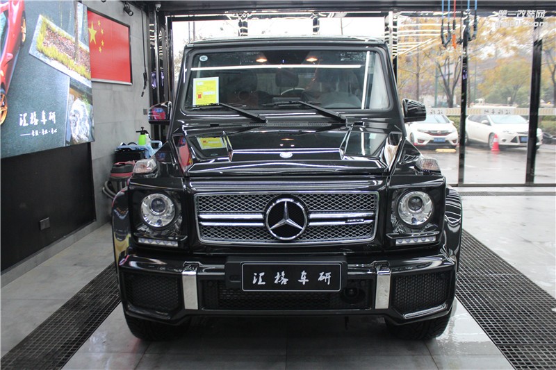 長沙進口透明膜 奔馳G65全車施工HEXIS透明保護膜
