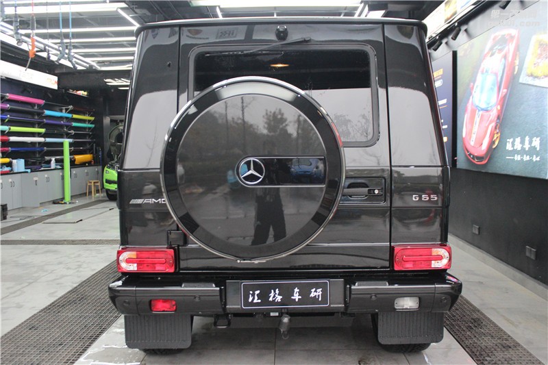 長沙進口透明膜 奔馳G65全車施工HEXIS透明保護膜
